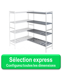 Rayonnage Fermod 6611 Configuration en L